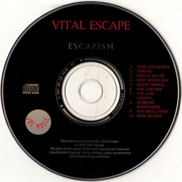Vital Escape : Escapism (CD, Album)