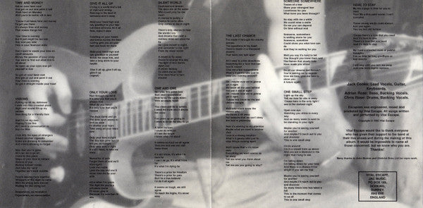 Vital Escape : Escapism (CD, Album)