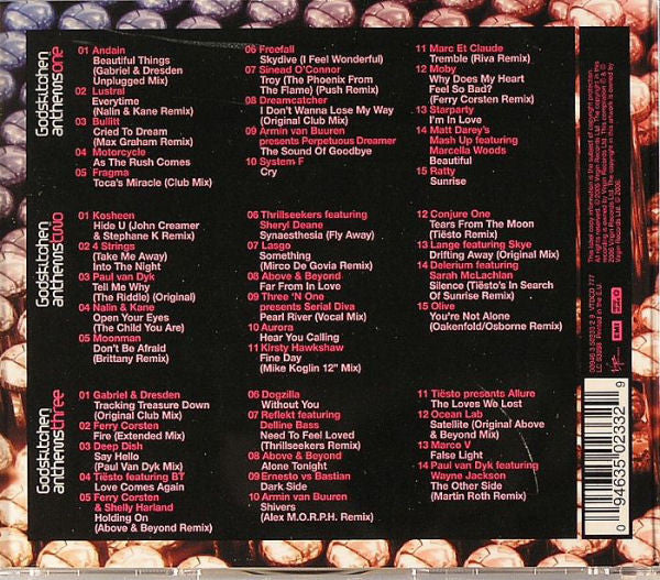 Various : Godskitchen Anthems (3xCD, Comp, Mixed)