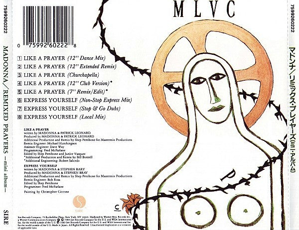 Madonna : Remixed Prayers (CD, MiniAlbum)