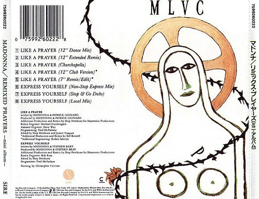 Madonna : Remixed Prayers (CD, MiniAlbum)