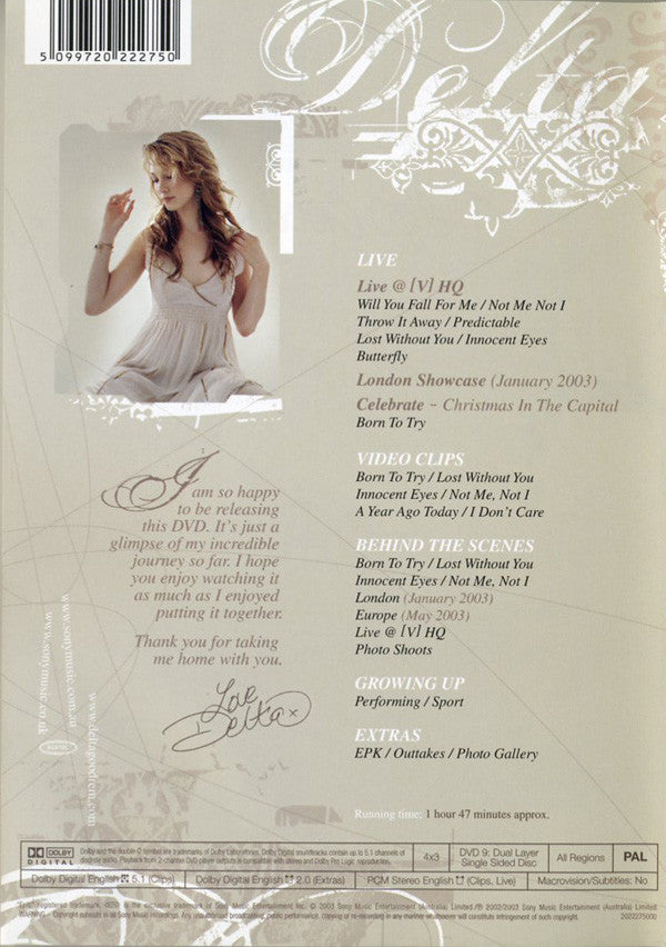 Delta Goodrem : Innocent Eyes (DVD-V, PAL)