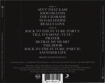 D'Angelo And The Vanguard (3) : Black Messiah (CD, Album)