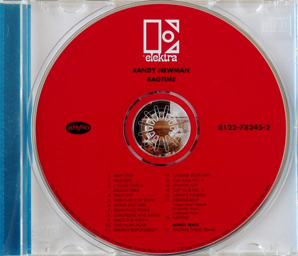 Randy Newman : Ragtime (CD, Album, RE)