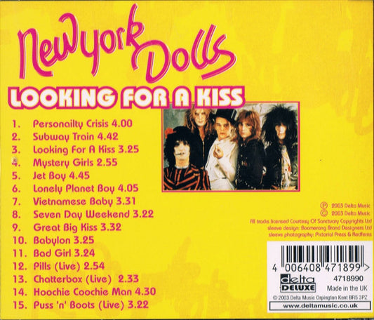 New York Dolls : Looking For A Kiss (CD, Comp)