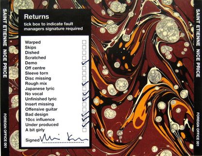 Saint Etienne : Nice Price (CD, Album, Ltd)