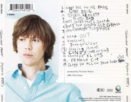 Thurston Moore : Psychic Hearts (CD, Album)