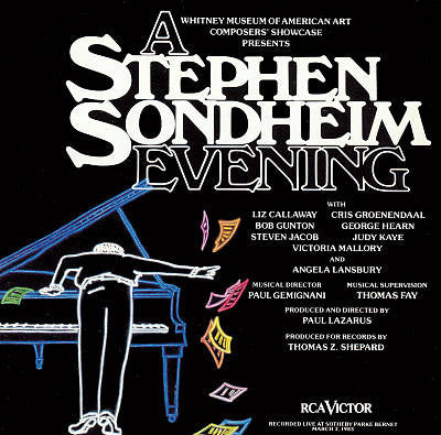 Stephen Sondheim : A Stephen Sondheim Evening (CD, Album, RM)