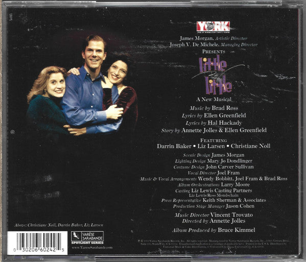 Brad Ross (2) : Little By Little (CD, Album)