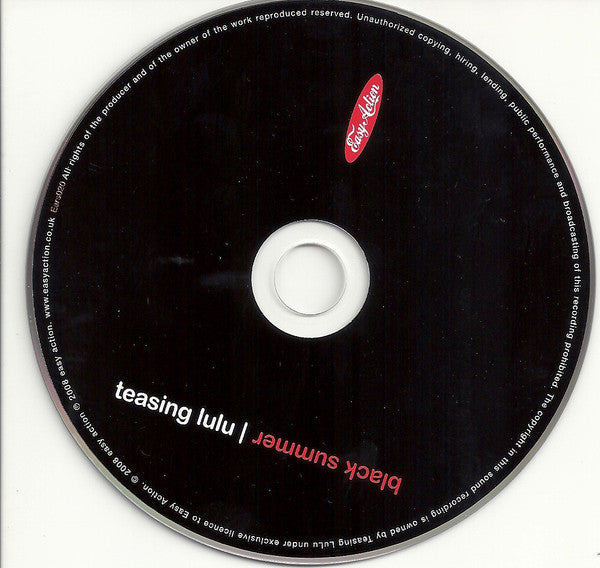 Teasing Lulu : Black Summer (CD, Album, S/Edition)