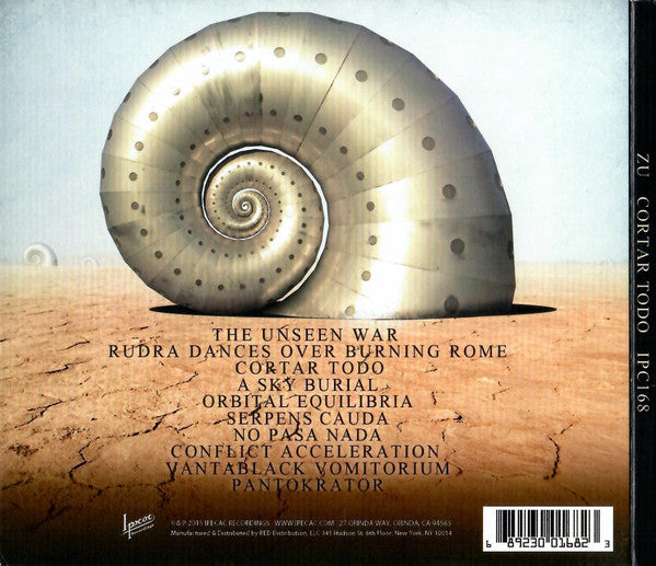 Zu : Cortar Todo (CD, Album)