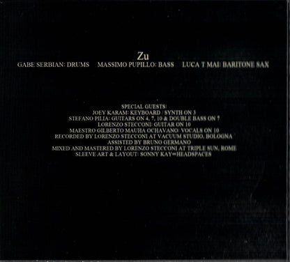 Zu : Cortar Todo (CD, Album)