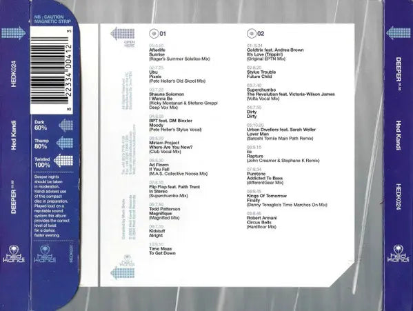 Various : Deeper 01.02 (2xCD, Comp)
