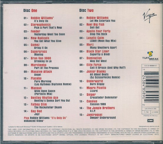 Various : FIFA 2000 - The Album (2xCD, Comp, Enh)