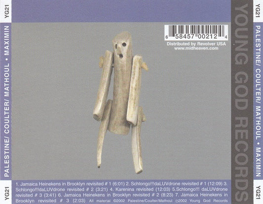 Charlemagne Palestine / David Coulter / Jean Marie Mathoul : Maximin (CD, Album)