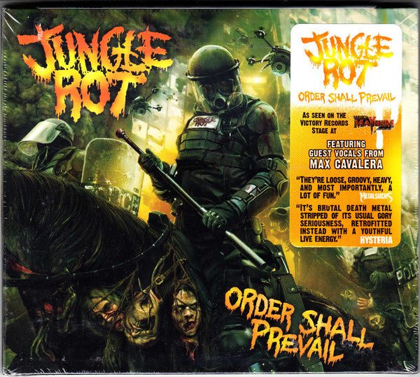 Jungle Rot : Order Shall Prevail (CD, Album, Ltd, Num, Dig)