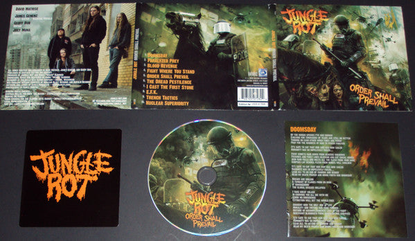 Jungle Rot : Order Shall Prevail (CD, Album, Ltd, Num, Dig)