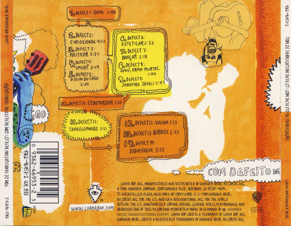 Tom Zé : Fabrication Defect : Com Defeito De Fabricação (CD, Album)