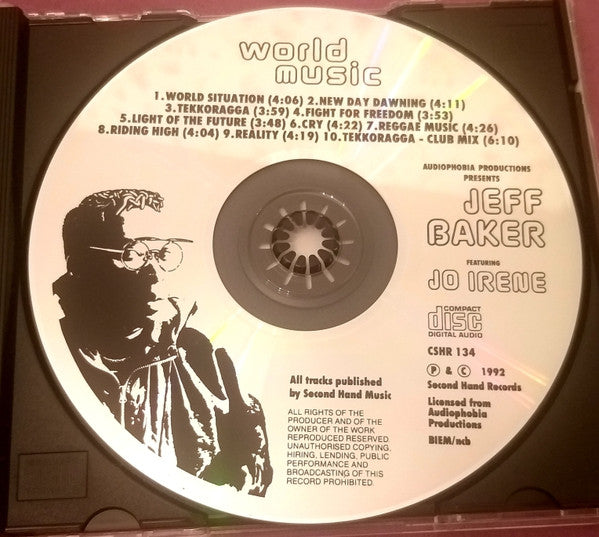 Jeff Baker (2) Featuring Jorun Irene Erdal : World Music (CD, Album)