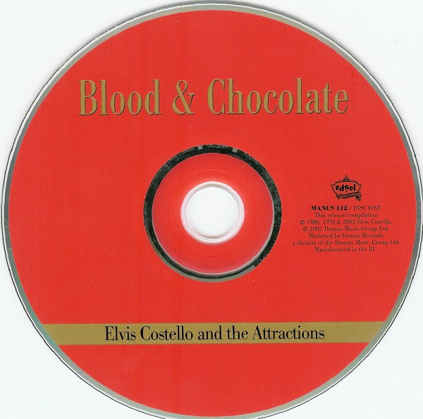 Elvis Costello & The Attractions : Blood & Chocolate (CD, Album, RM + CD, Comp)
