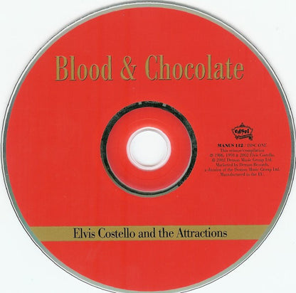 Elvis Costello & The Attractions : Blood & Chocolate (CD, Album, RM + CD, Comp)