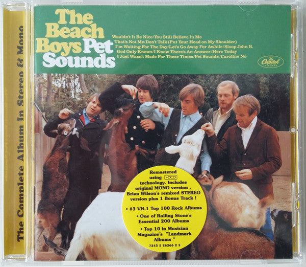 The Beach Boys : Pet Sounds (HDCD, Album, Mono, RM, RP)