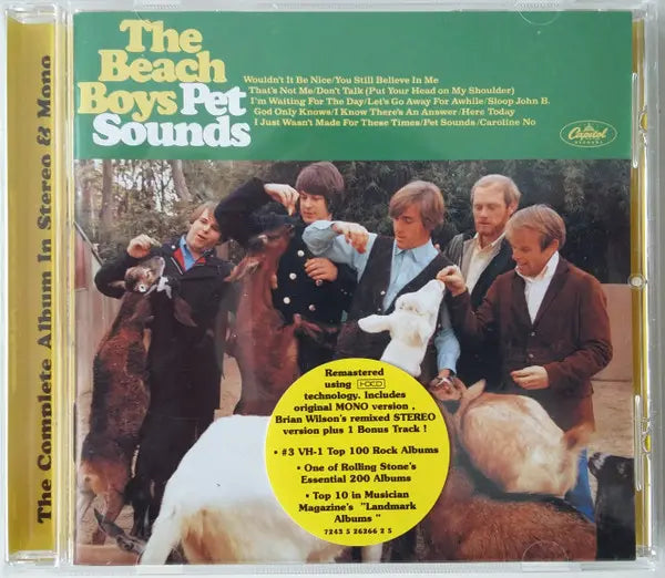 The Beach Boys : Pet Sounds (HDCD, Album, Mono, RM, RP)