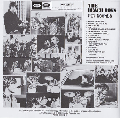 The Beach Boys : Pet Sounds (HDCD, Album, Mono, RM, RP)