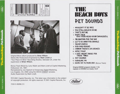 The Beach Boys : Pet Sounds (HDCD, Album, Mono, RM, RP)