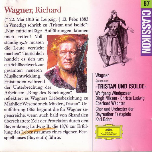 Richard Wagner, Karl Böhm, Orchester der Bayreuther Festspiele, Chor der Bayreuther Festspiele : Tristan Und Isolde (Auszüge) (CD, Comp, RM)