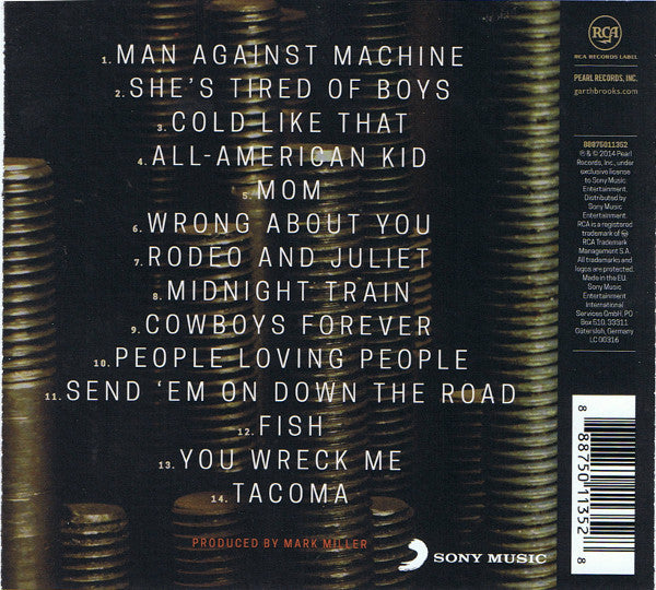 Garth Brooks : Man Against Machine (CD, Album)