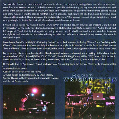 David Wright (2) : Momentum (CD, Album)