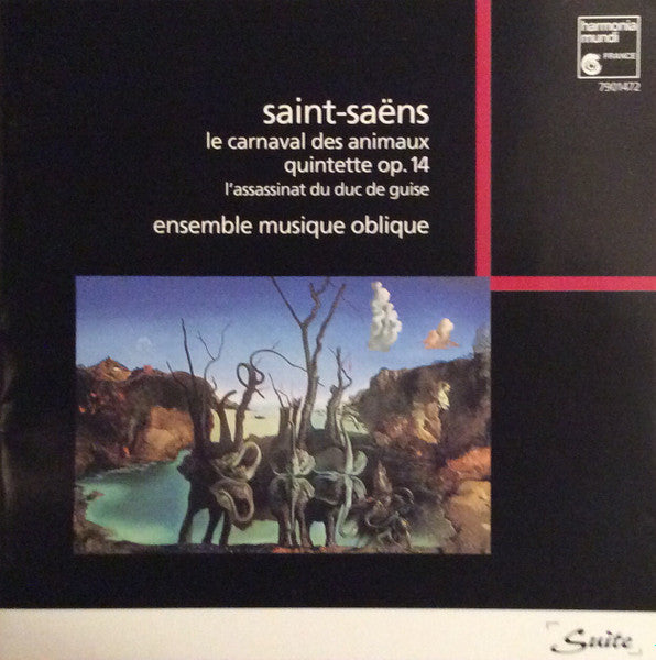 Camille Saint-Saëns - Ensemble Musique Oblique : Le Carnaval Des Animaux - Quintette (CD, Album)