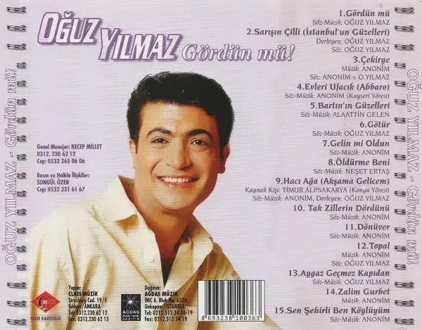Oğuz Yılmaz : Gördün Mü! (CD)