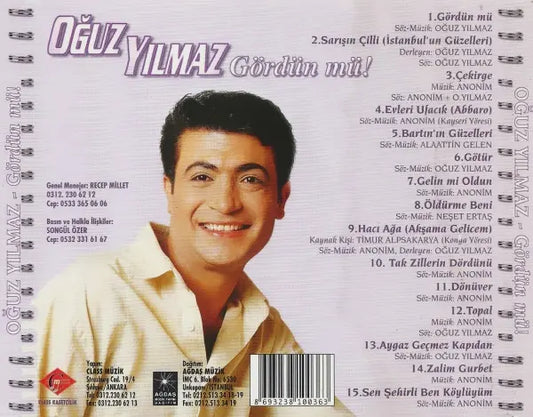Oğuz Yılmaz : Gördün Mü! (CD)