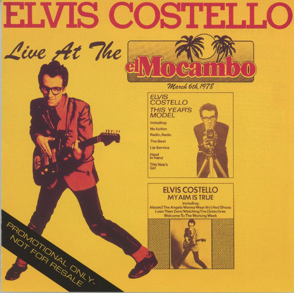 Elvis Costello : Live At The El Mocambo (CD, Album)