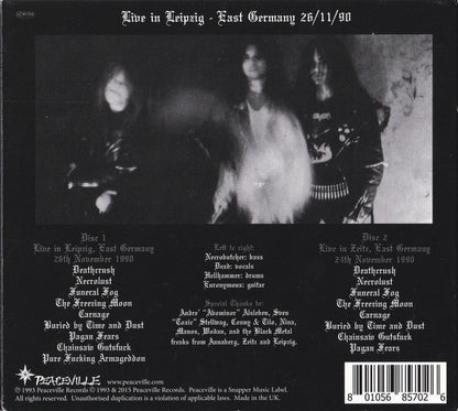 Mayhem : Live In Leipzig (2xCD, Album, RM, Dig)