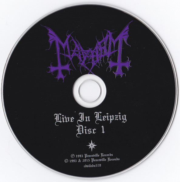 Mayhem : Live In Leipzig (2xCD, Album, RM, Dig)