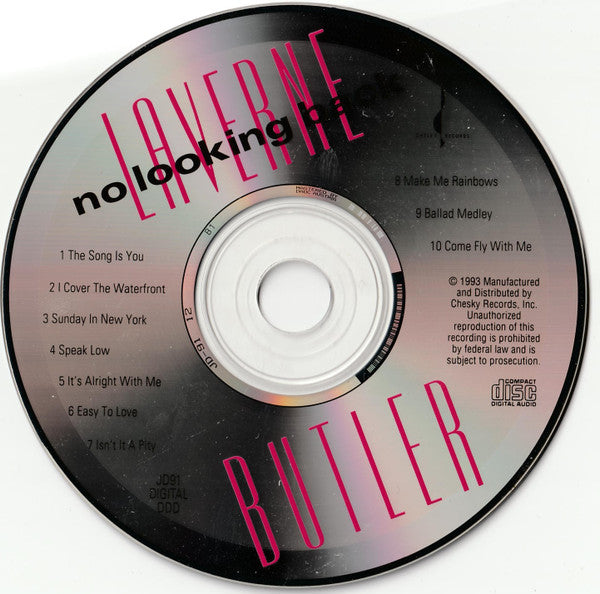 LaVerne Butler : No Looking Back (CD, Album)