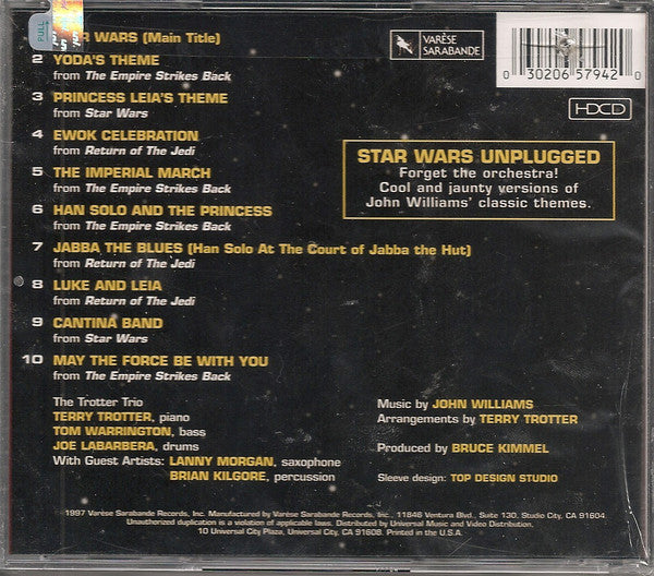 The Trotter Trio : Sketches On Star Wars (HDCD, Album)