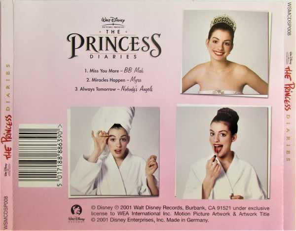 Various : The Princess Diaries (Exclusive Soundtrack Sampler) (CD, Single, Smplr)