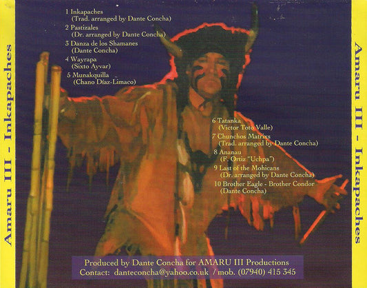 Amaru III : Inkapaches (CD, Album)