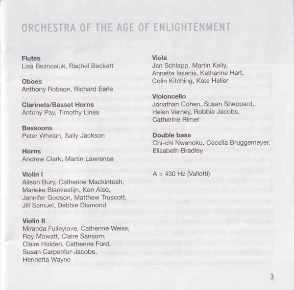 Magdalena Kožená, Wolfgang Amadeus Mozart, Orchestra Of The Age Of Enlightenment, Sir Simon Rattle : Mozart Arias (CD, Album)