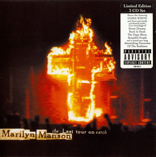Marilyn Manson : The Last Tour On Earth (2xCD, Album, Ltd)