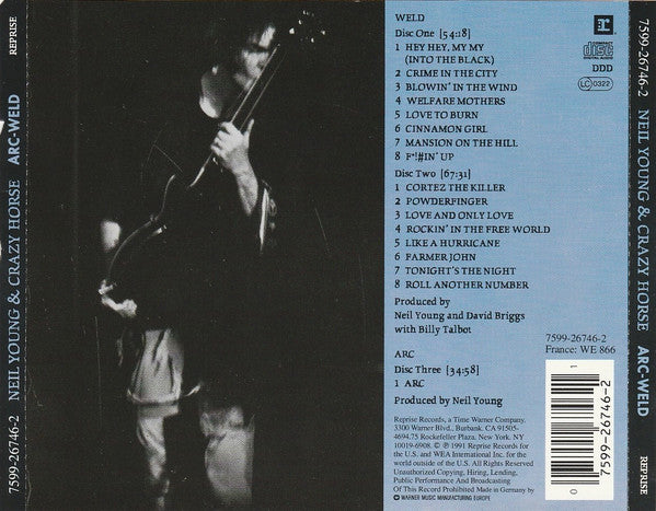 Neil Young & Crazy Horse : Arc-Weld (3xCD, Album, Ltd, S/Edition)