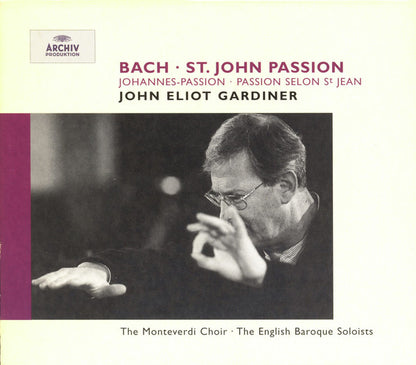 Johann Sebastian Bach - John Eliot Gardiner : St. John Passion / Johannes-Passion / Passion Selon St Jean (2xCD, Album, RE + Box)