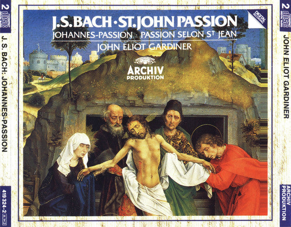 Johann Sebastian Bach - John Eliot Gardiner : St. John Passion / Johannes-Passion / Passion Selon St Jean (2xCD, Album, RE + Box)