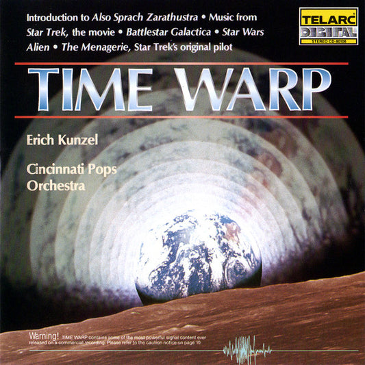 Erich Kunzel / Cincinnati Pops Orchestra : Time Warp (CD, Album, Mat)