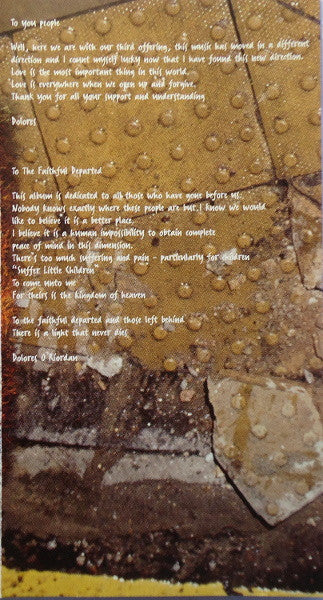 The Cranberries : To The Faithful Departed (Cass, Album, Yel)