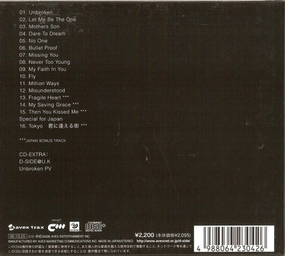 D-Side : Unbroken (CD, Album, Enh)